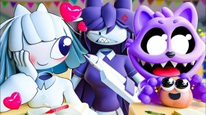 КОТ ДРЕМОТ: БУМАЖНАЯ ШКОЛА!!! Poppy Playtime 3 Анимации на русском