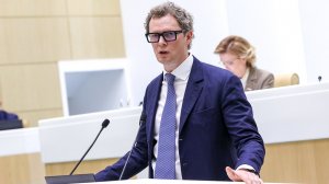 Выступление руководителя Федеральной налоговой службы Даниила Егорова