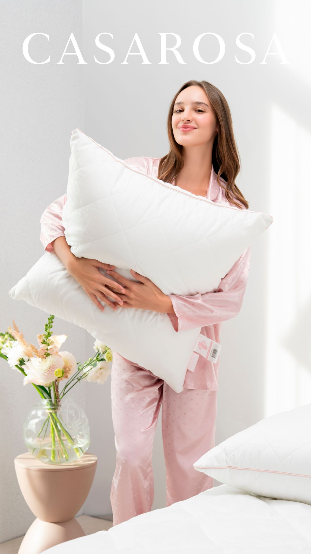 CASAROSA — эксклюзивная коллекция подушек Bilbao бамбук