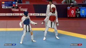 49 кг  CEREZO IGLESIAS (Испания)vs SEEKEN  (Таиланд )