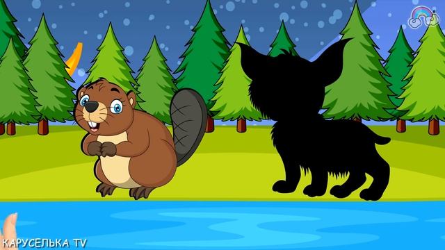 Кто живет в ЛЕСУ  Развивающие мультики для детей  ЛЕСНЫЕ животные Звуки животных для малышей