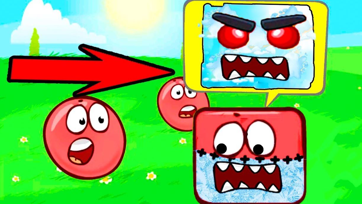 НОВЫЙ КРАСНЫЙ ШАР, КРАСНЫШ СПАСАЕТ ДЕРЕВНЮ КРАСНЫХ ШАРИКОВ