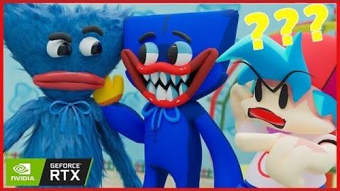 ХАГГИ ВАГГИ - ИГРА НА ВЫБЫВАНИЕ! # Poppy Playtime FNF - Анимации на русском