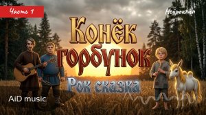 [Конёк-Горбунок] – Рок сказка часть 1 о верном друге и царе-дураке | Сказка Ершова в метал-обработке