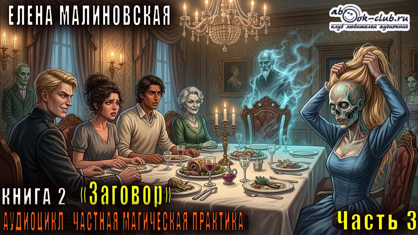 Елена Малиновская "Частная магическая практика" (книга 2) "Заговор" (часть 3)