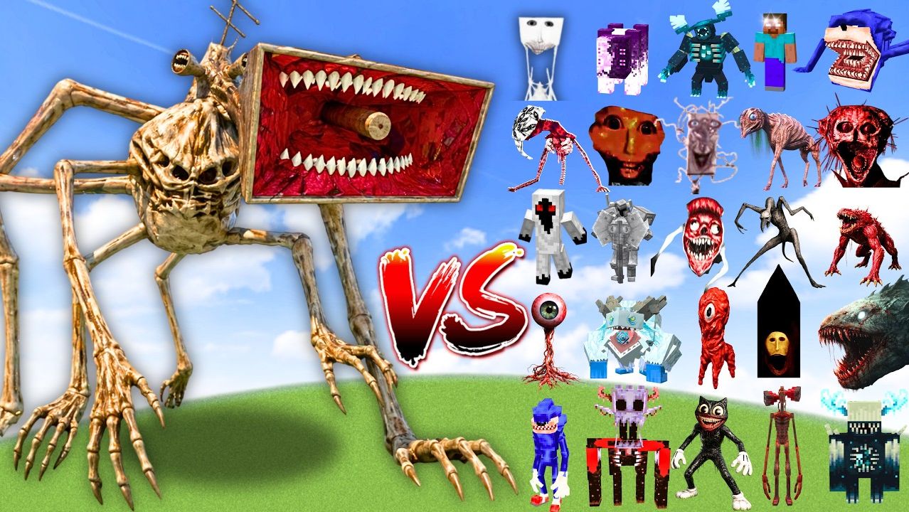 Мегахорн ПРОТИВ всех боссов Майнкрафта  Битва мобов