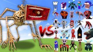 Мегахорн ПРОТИВ всех боссов Майнкрафта  Битва мобов