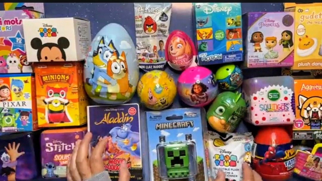 АСМР РАСПАКОВКА чудесных Сюрприз Боксов и коробок с разными АНТИСТРЕССАМИ 🥰🐶👀