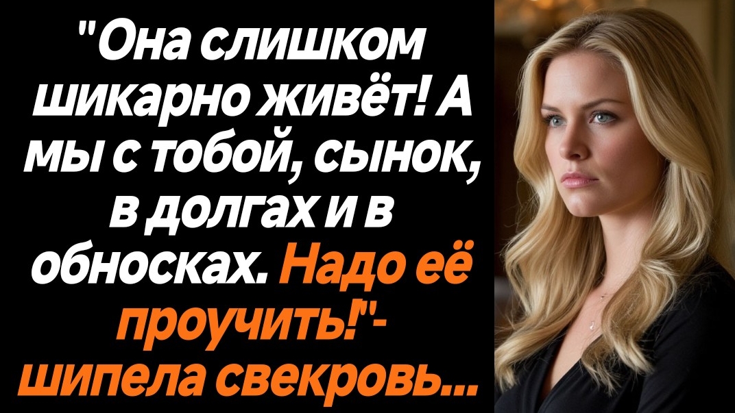 Жизненные истории/Она слишком шикарно живёт, а мы с тобой, сынок