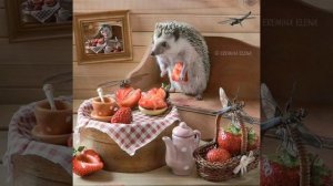 ежики и кот!