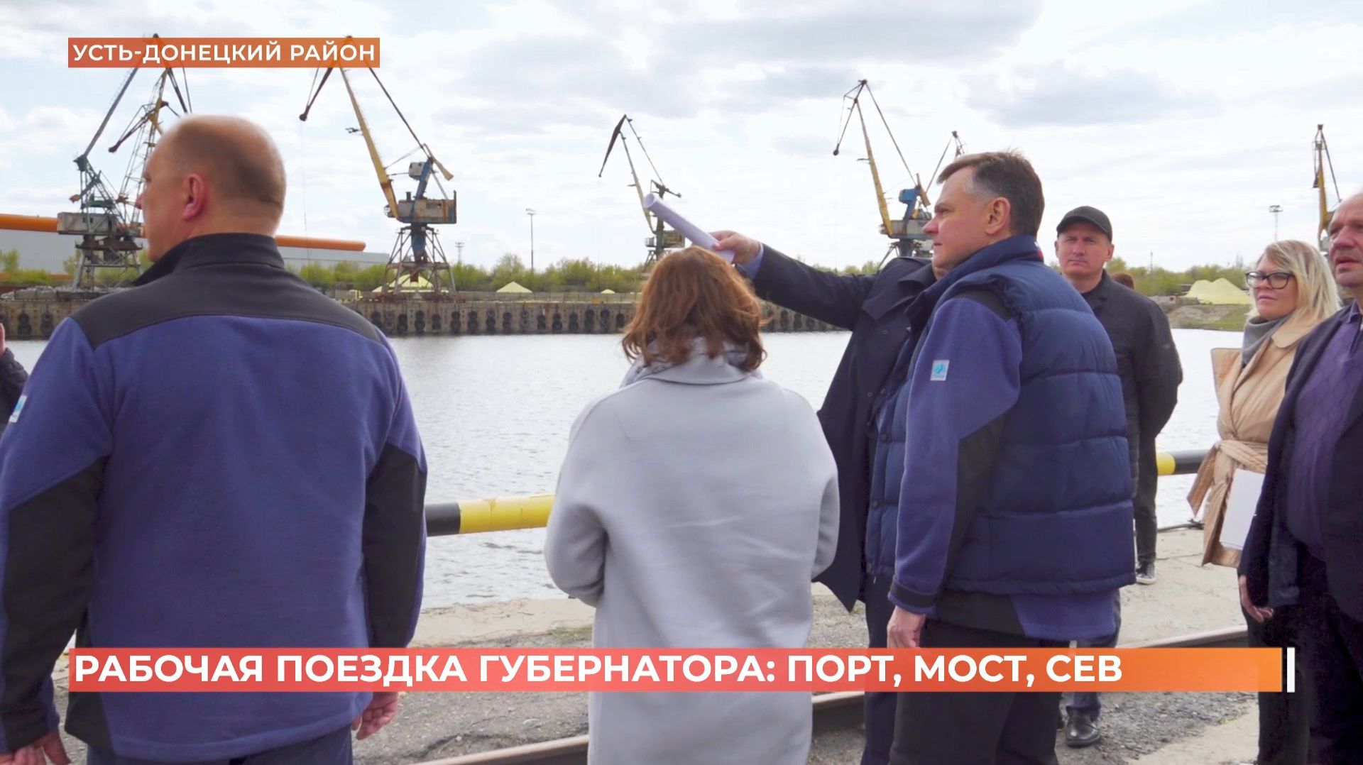 Самый крупный речной порт юга России наращивает грузооборот