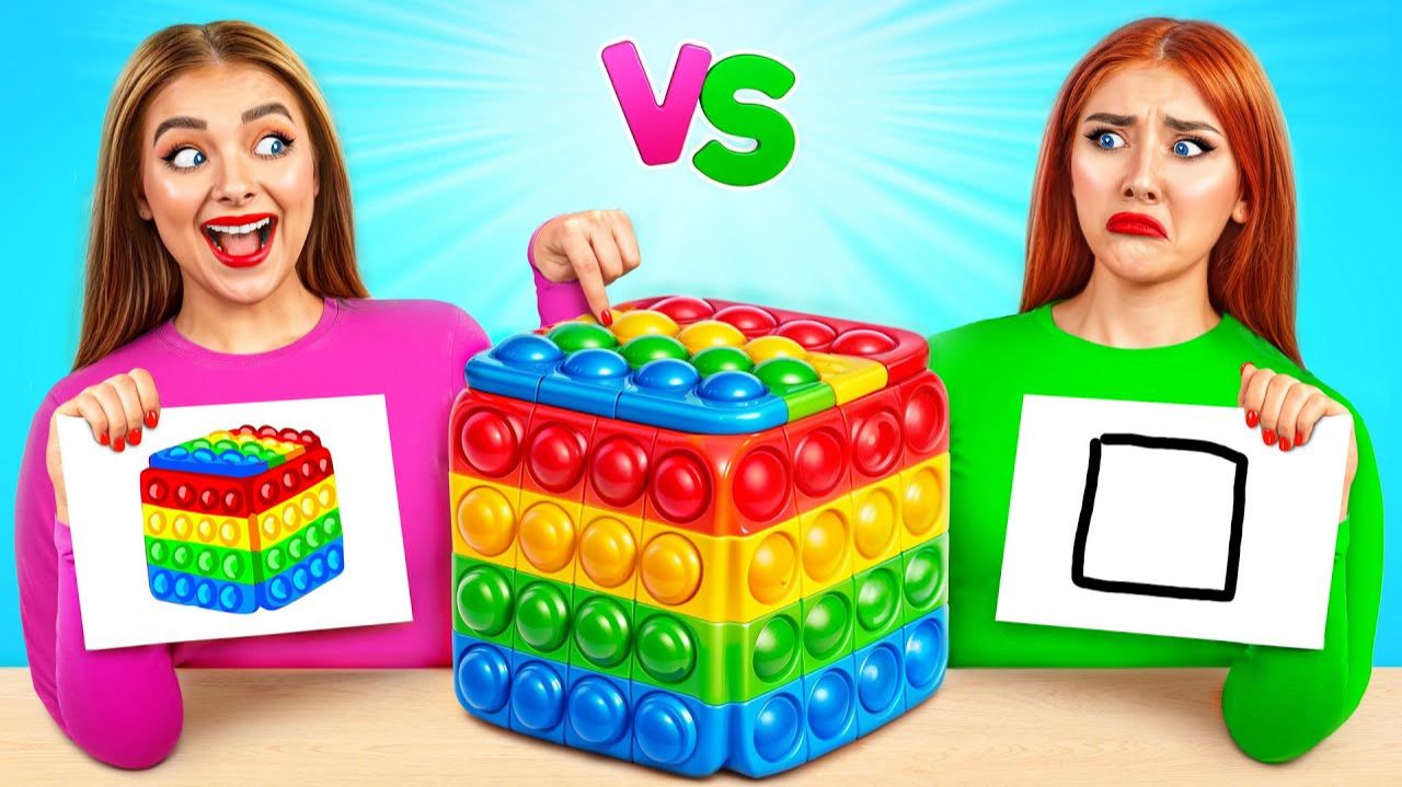 Кто Лучше Нарисует Предмет Получит Его  Смешные Моменты от Jelly DO Challenge