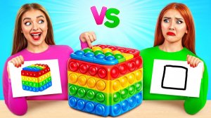 Кто Лучше Нарисует Предмет, Получит Его # Смешные Моменты от Jelly DO Challenge