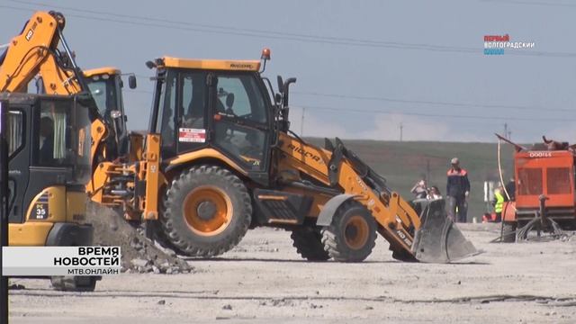 На юге Волгограда продолжается реконструкция Сарептского путепровода