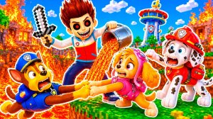 ЩЕНЯЧИЙ ПАТРУЛЬ РАЙДЕР EXE СКАЙ МАРШАЛ СПАСАТЕЛЬНАЯ ОПЕРАЦИЯ ЧТО СЛУЧИЛОСЬ в МАЙНКРАФТ МУЛЬТИК