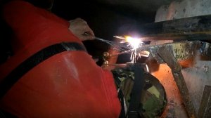 Газосварка ЖКХ  Работаем в подвале Gas welding in housing and communal services