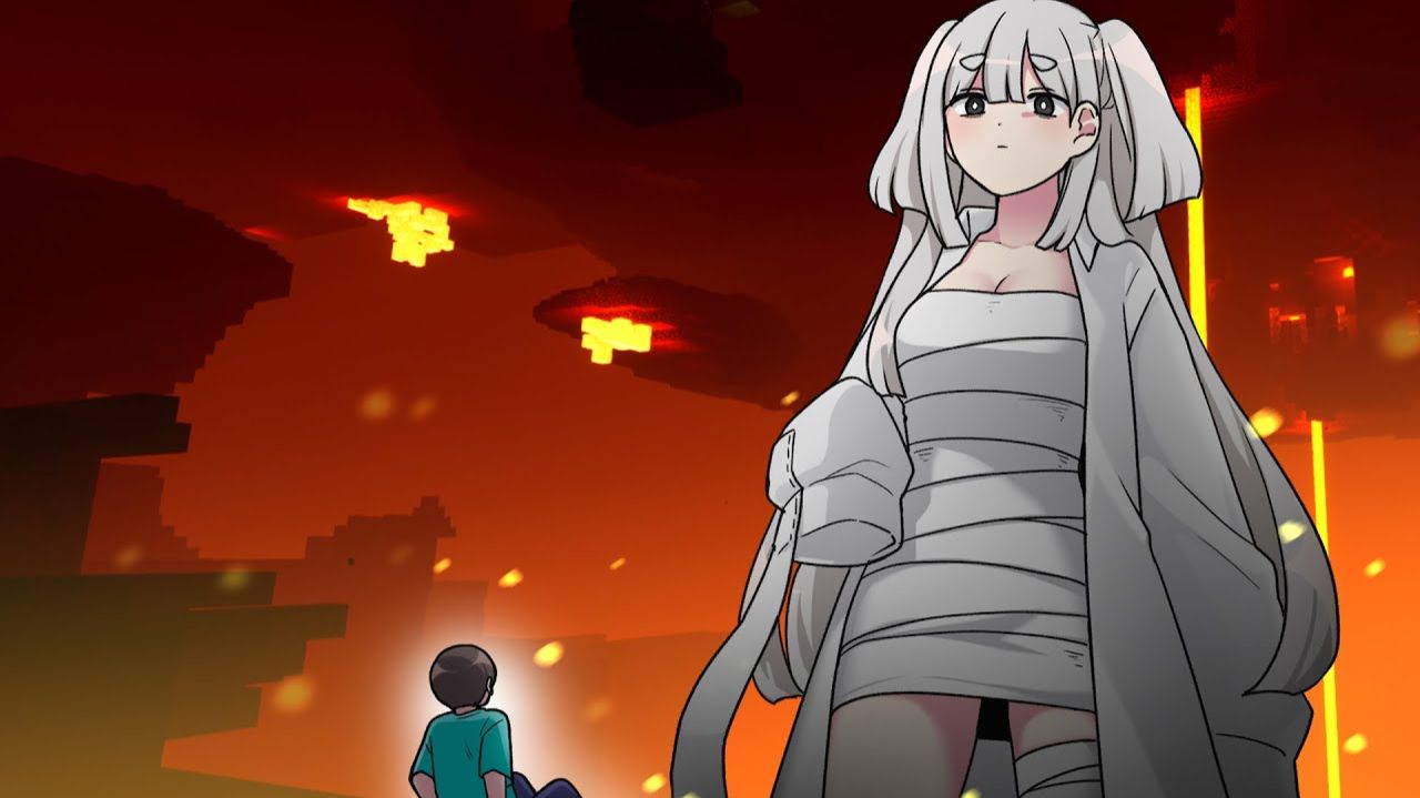 Стив оседлал гаста... BubblePlanet anime