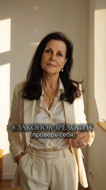 8 законов зрелости (проверь себя)