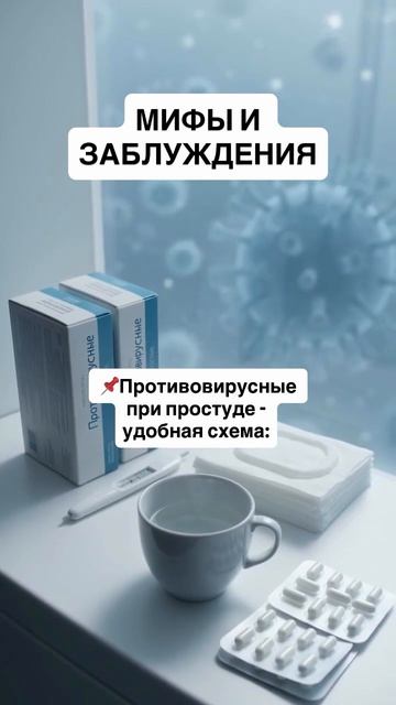 Миф о противовирусных препаратах:
