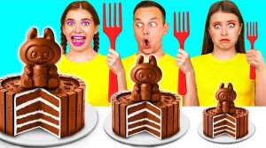 Большая, Средняя или Маленькая Тарелка Челлендж  Вкусные Кулинарные Хитрости