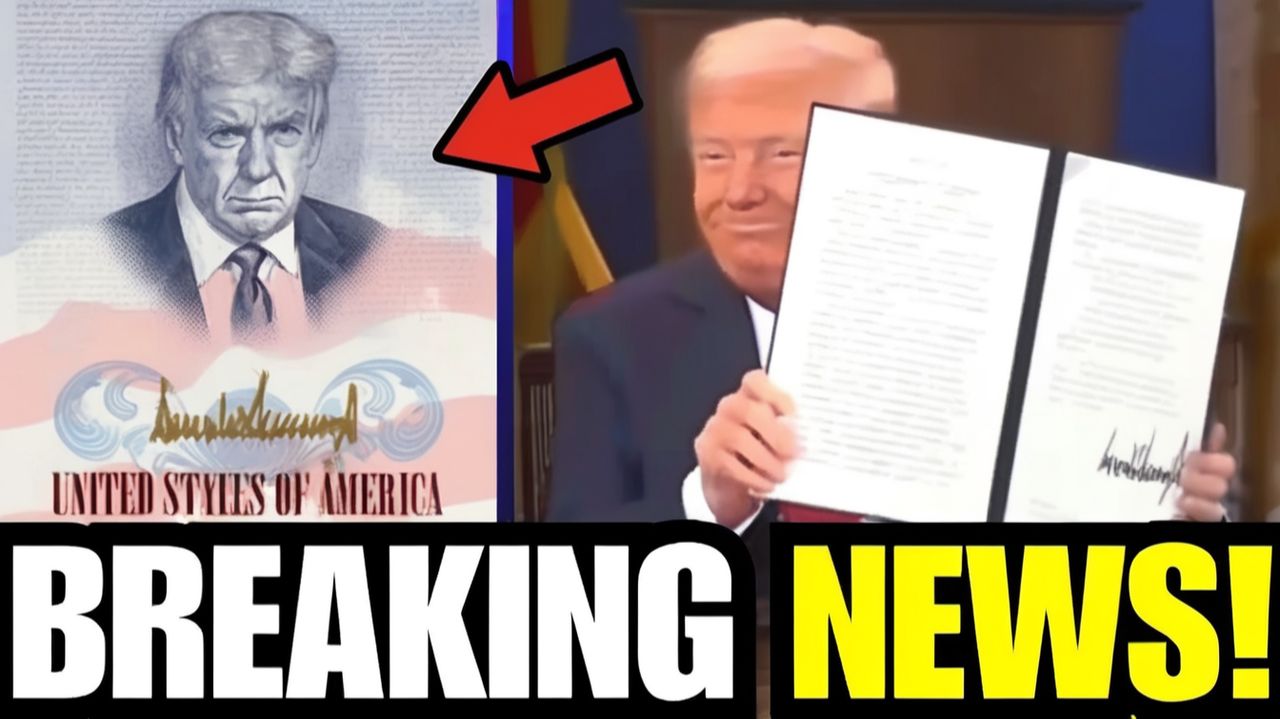 Trump puts his ugly fking face on US passports