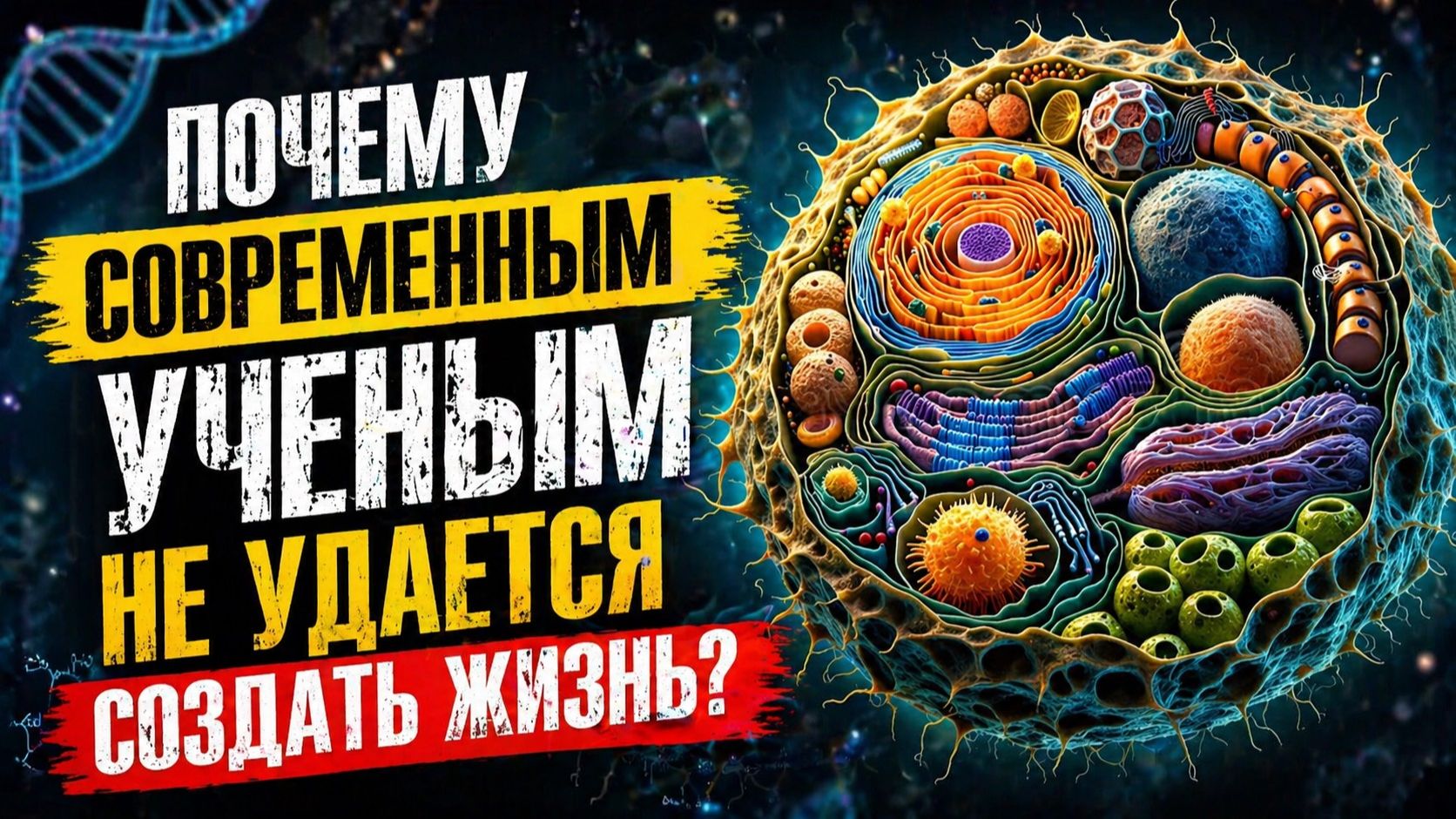Почему современным ученым не удается создать жизнь?