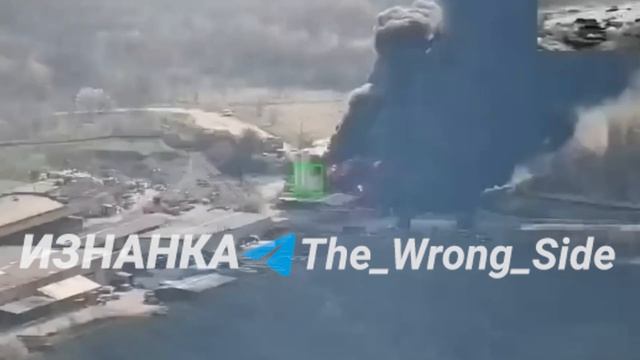 💥Недавний удар по нефтебазе ООО