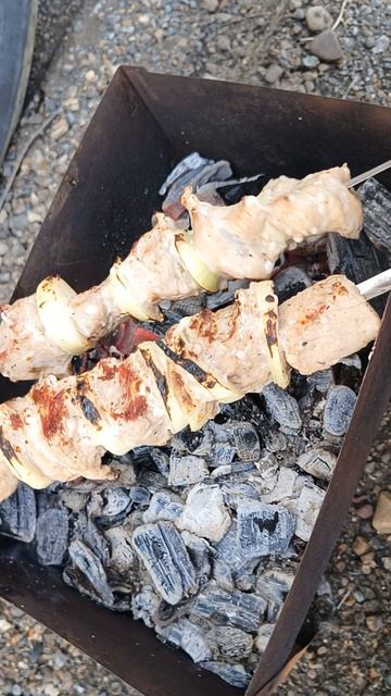 Шашлычок очень вкусно