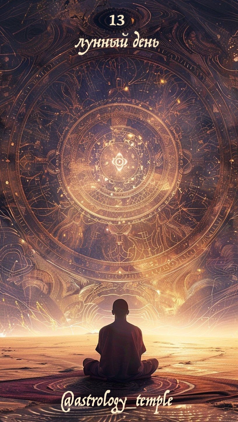  Четверг 30.04.2026  13 Лунный день   Растущая Луна в Весах для Весов знаковый период