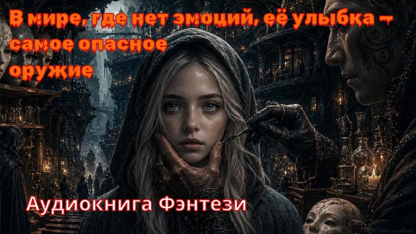 Аудиокнига Фэнтези «В мире, где нет эмоций, её улыбка — самое опасное оружие»