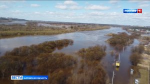 106 придомовых территорий остаются подтопленными в Кировской области