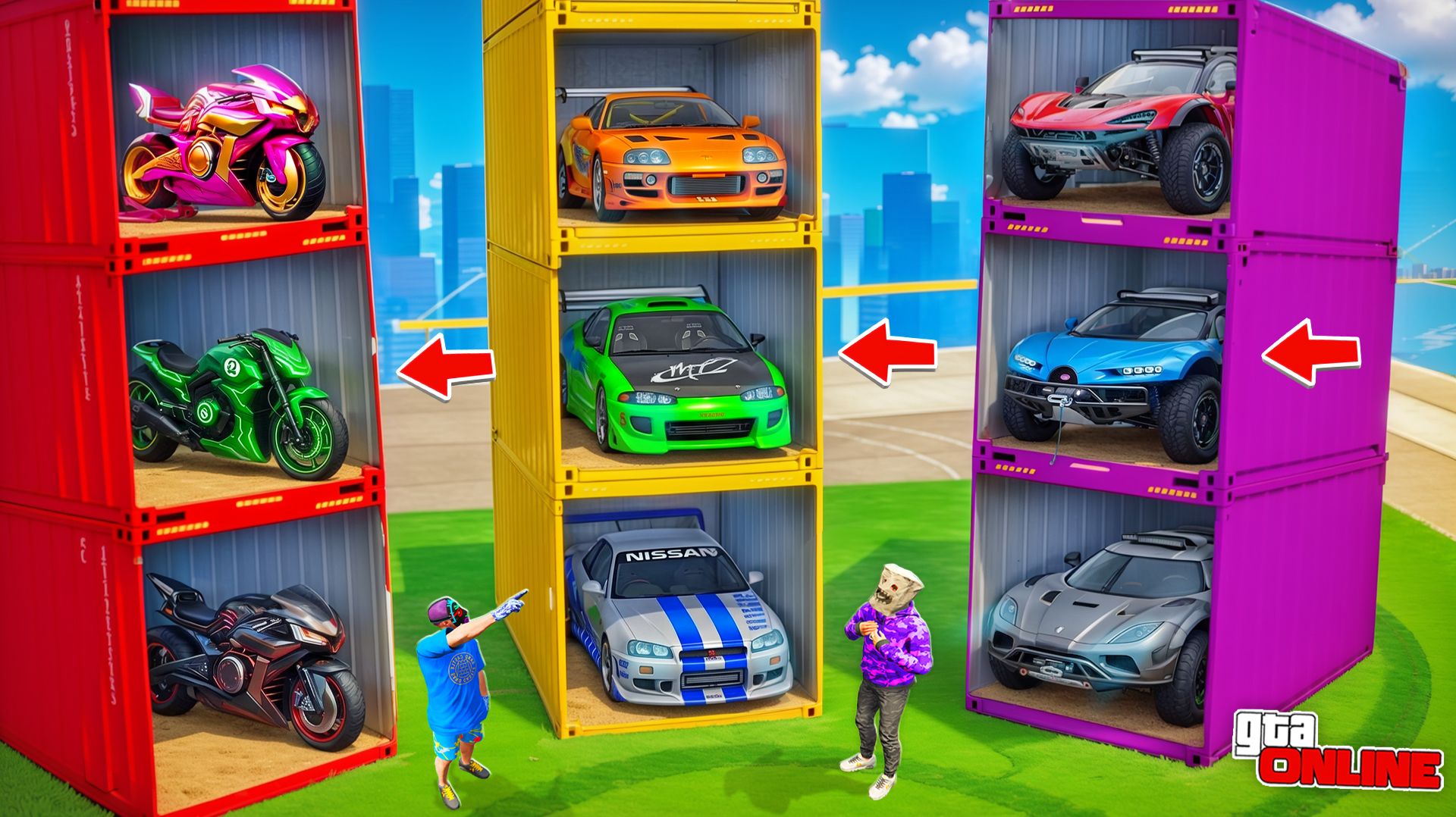 ОТКРЫЛ ВСЕ БАШНИ ИЗ КОНТЕЙНЕРОВ!!! МЕНЯ ПОДСТАВИЛИ  БИТВА ЗА КОНТЕЙНЕРЫ В ГТА 5 ОНЛАЙН