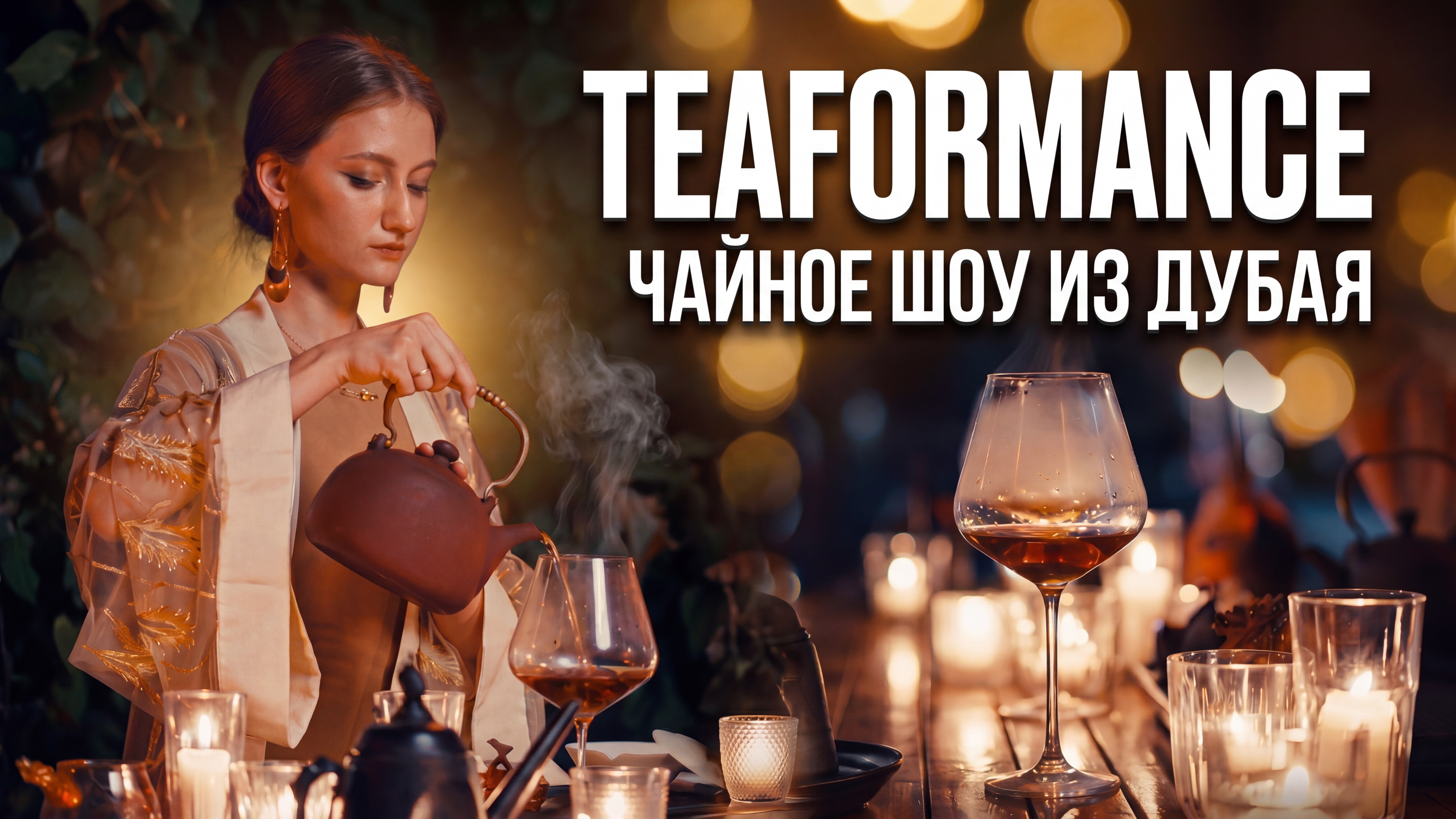 ЧАЙНОЕ ШОУ | "TEAFORMANCE": Когда чай становится театром. Шоу из Дубая | Елизавета Бычина, Ая Оу 🌿