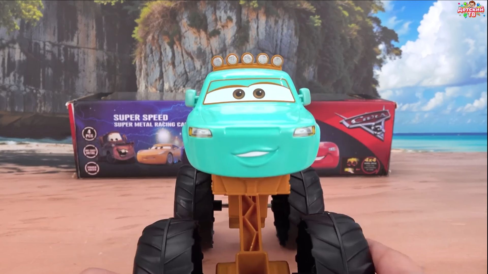 Это магия 😱 Маккуин меняет цвет в воде! Результат шок 🚗