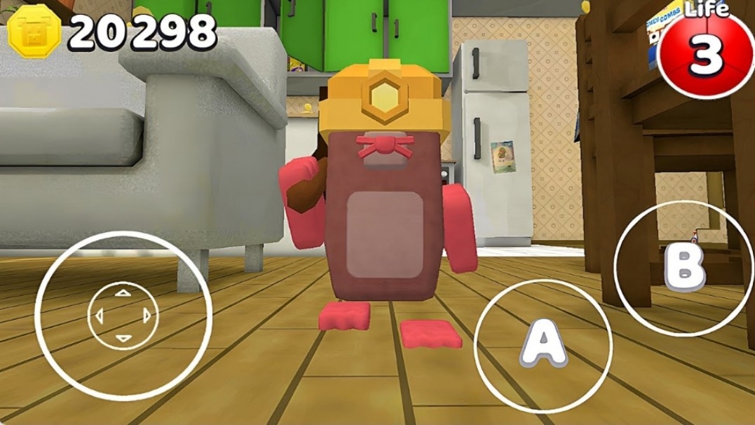 Босс-крот в Гигантском доме Super Bear AdventureПрохождение игры Супер Мишка