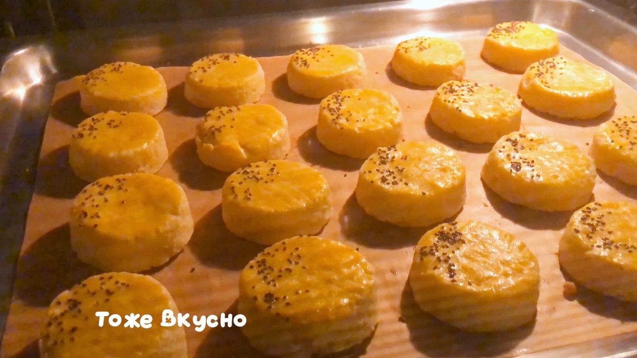 Самый ВКУСНЫЙ перекус! Сытно и готовится БЫСТРО! Печенье с сыром