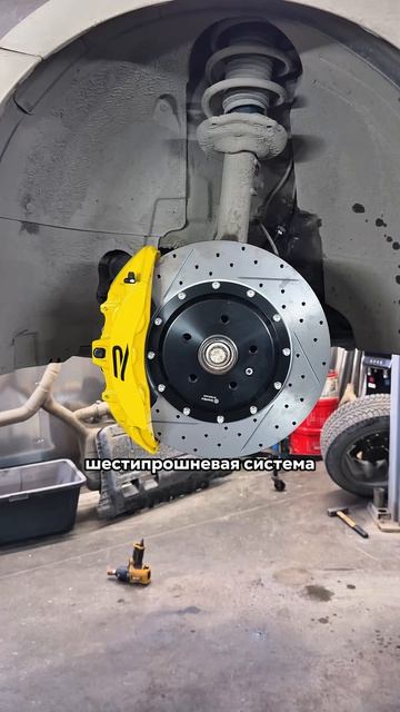 Volkswagen Passat - установка производительной тормозной системы