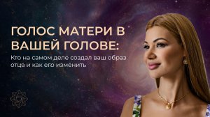 Голос матери в вашей голове: Кто на самом деле создал ваш образ отца и как его изменить