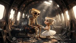 После авиационного происшествия Балерина Капуччина поднимается и продолжает свой путь