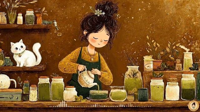 Soft Jazz  Matcha Vibes for a Fresh DaySlow Down  Glow Naturally 