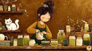 Soft Jazz ☕ Matcha Vibes for a Fresh Day—Slow Down & Glow Naturally 🍵💚