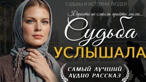 СУДЬБА УСЛЫШАЛА» — История из жизни о доброте, судьбе женщины и неожиданной встрече