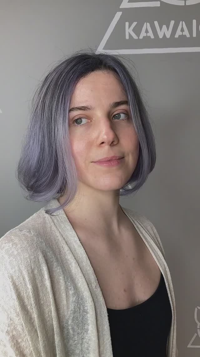 Лавандовый оттенок на волосах. Скучно или в самый раз?