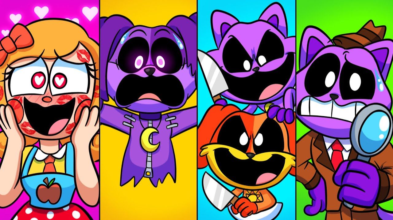 ТОП-30 лучших анимаций Poppy Playtime 3