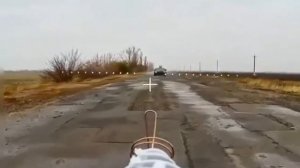 Прощальный стоп-кадр с водителем ВСУ