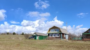 Поездка на хутор в апреле. Лёгкое бездорожье для Нивы.