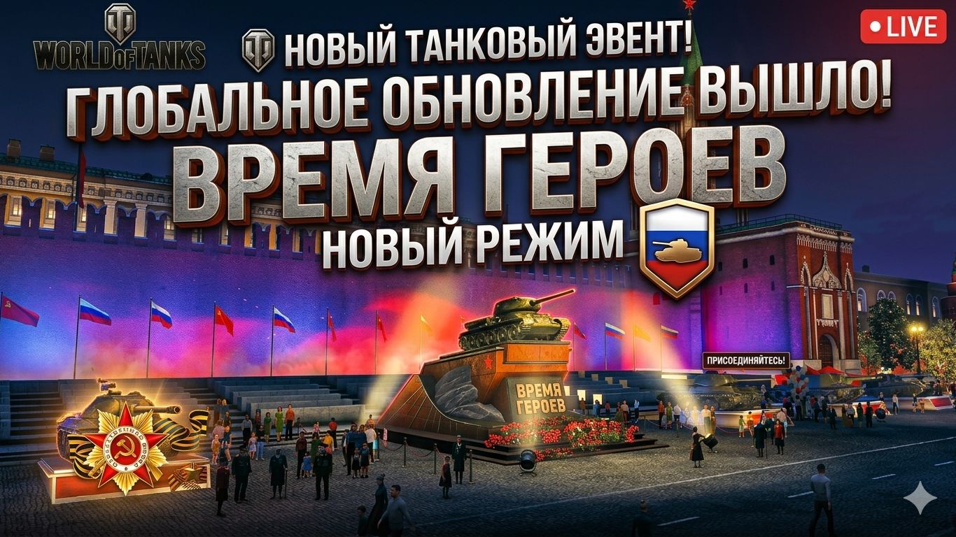 Страдаем в новом обновлении мира танков