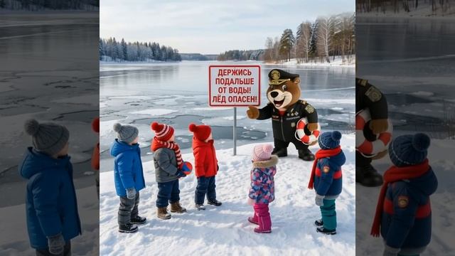 Правила безопасности на воде детям от Бобра-спасателя ВОСВОД.выпуск 7