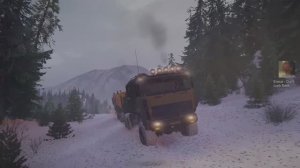 Snow Runner - Юкон - Неудачный поворот, Обвал на шоссе, Ящики в лесу - Сложный уровень