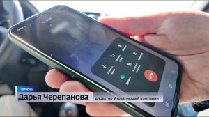 Дерево упало на спортплощадку и автомобиль в тюменском дворе